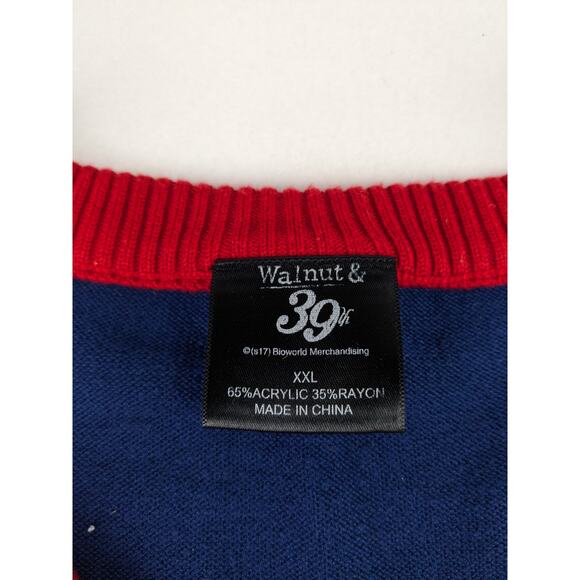 Walnut & 39th Single & Ready to Jingle Men's Christmas Sweater - XXL - Picture 2 of 5